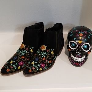 Anthropologie Diba Petal Booties